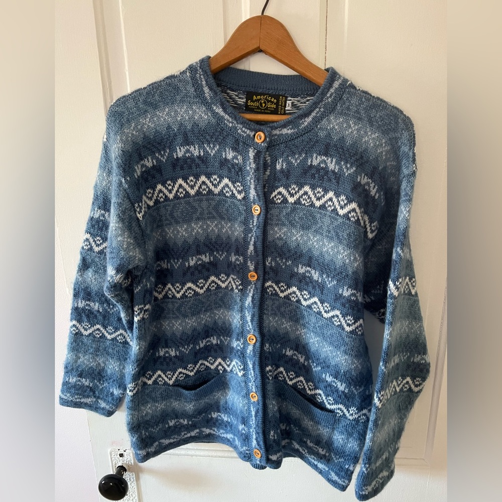 Alpaca wool sweater, M, like new never washed or worn.